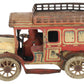 Orobr Prewar Vintage Tinplate Limousine/ Taxi Wind-Up Car W/ figure