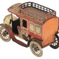 Orobr Prewar Vintage Tinplate Limousine/ Taxi Wind-Up Car W/ figure