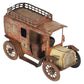 Orobr Prewar Vintage Tinplate Limousine/ Taxi Wind-Up Car W/ figure
