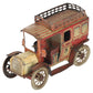 Orobr Prewar Vintage Tinplate Limousine/ Taxi Wind-Up Car W/ figure