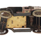 Orobr Prewar Vintage Tinplate Limousine/ Taxi Wind-Up Car W/ figure