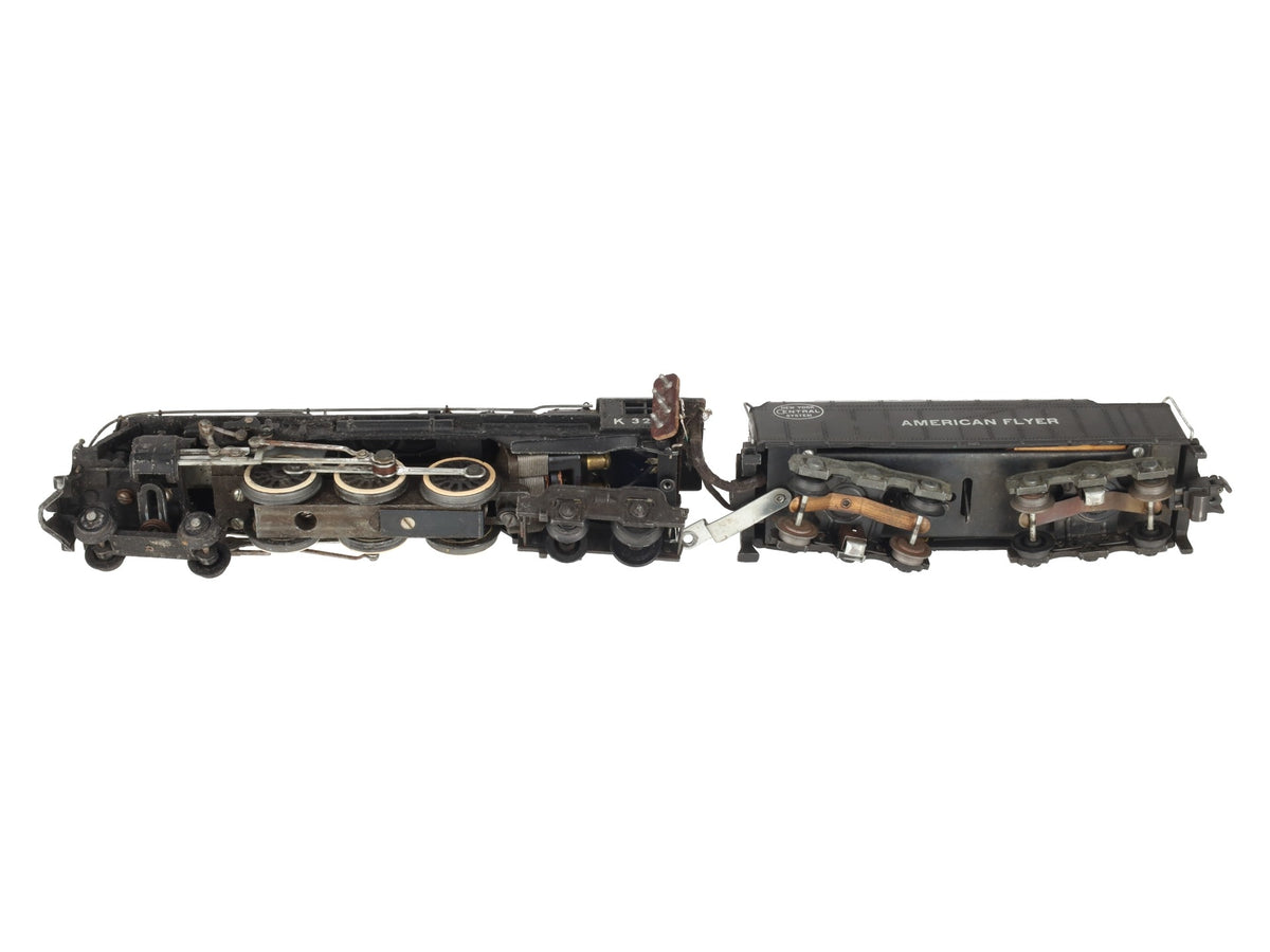 American Flyer K325 Vintage S New York Central 4-6-4 Steam Locomotive & Tender
