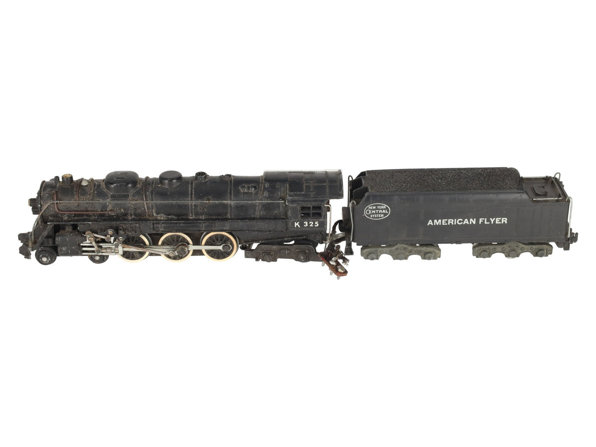 American Flyer K325 Vintage S New York Central 4-6-4 Steam Locomotive & Tender