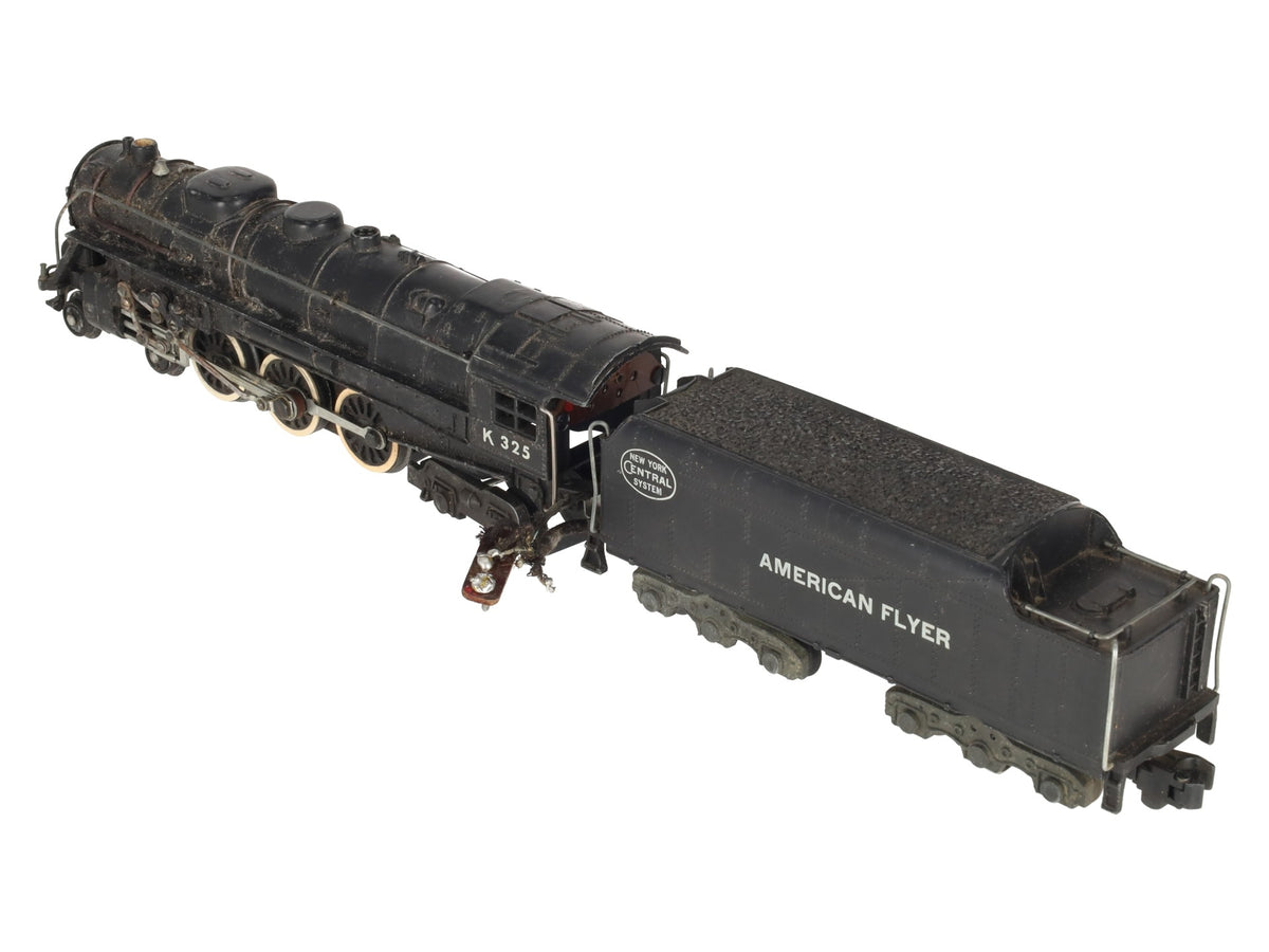 American Flyer K325 Vintage S New York Central 4-6-4 Steam Locomotive & Tender