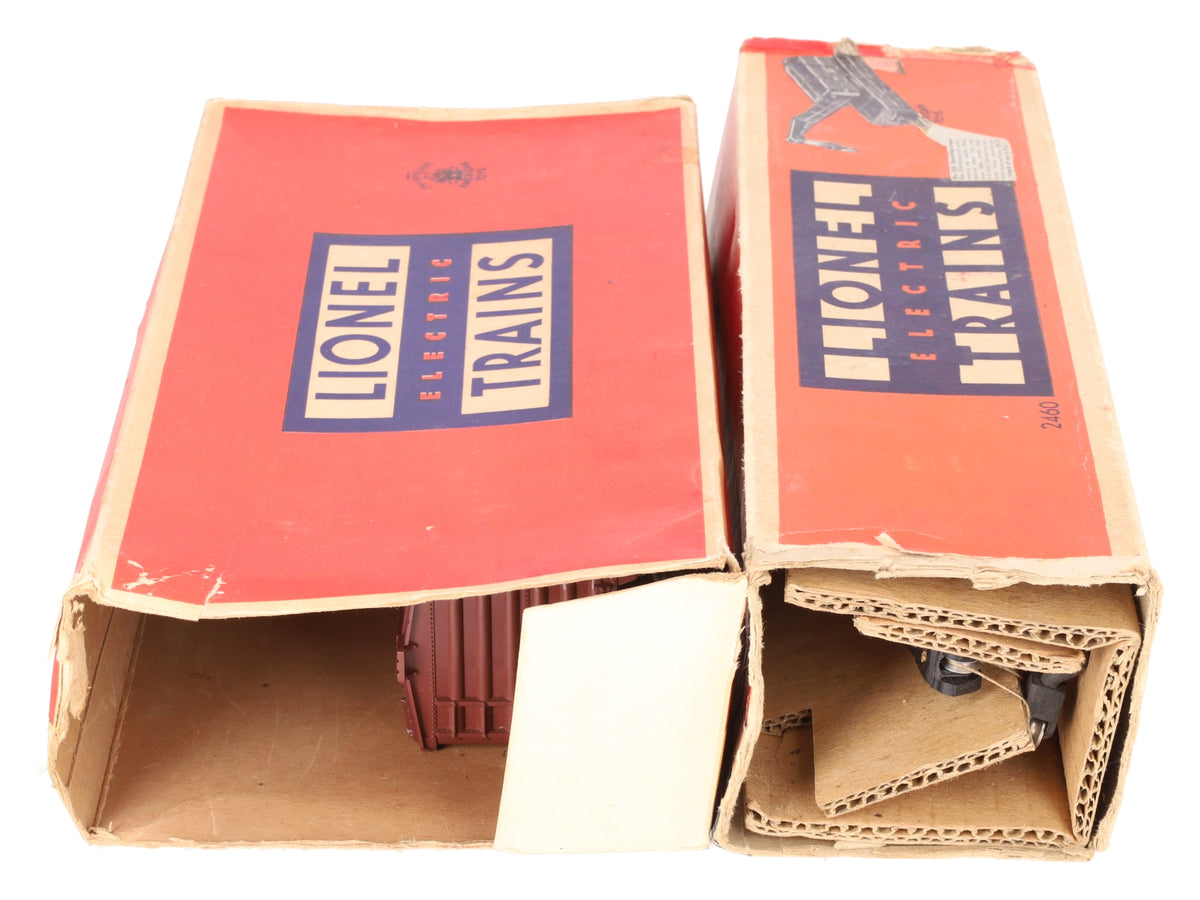 Lionel O Gauge Vintage Train Cars 3662 & 2460 [2]