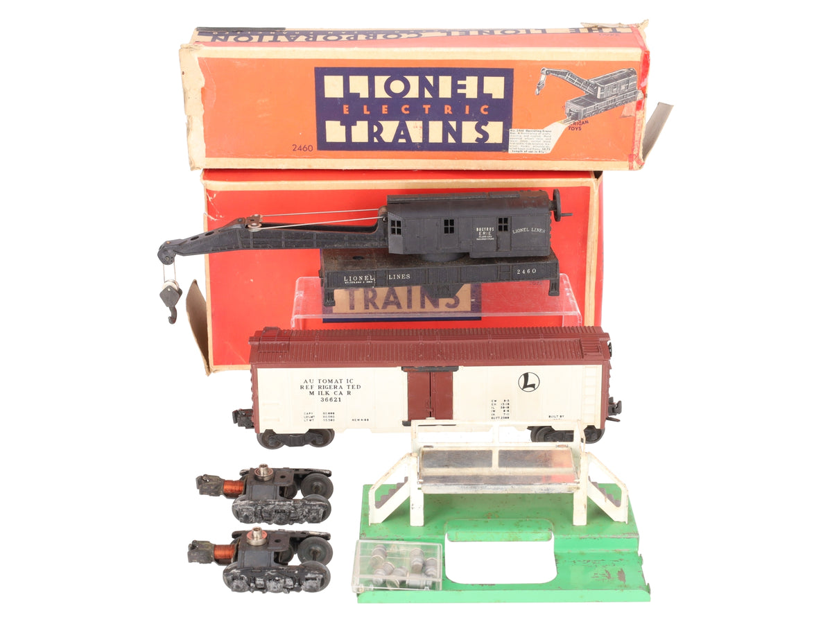 Lionel O Gauge Vintage Train Cars 3662 & 2460 [2]