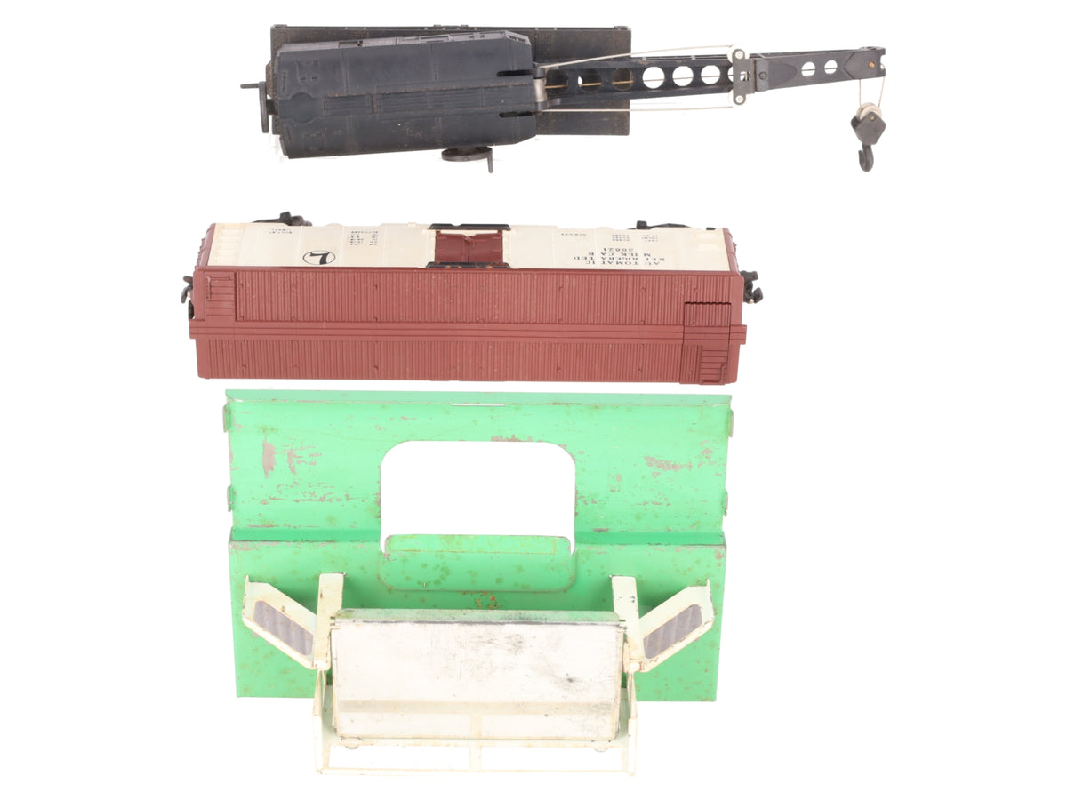 Lionel O Gauge Vintage Train Cars 3662 & 2460 [2]