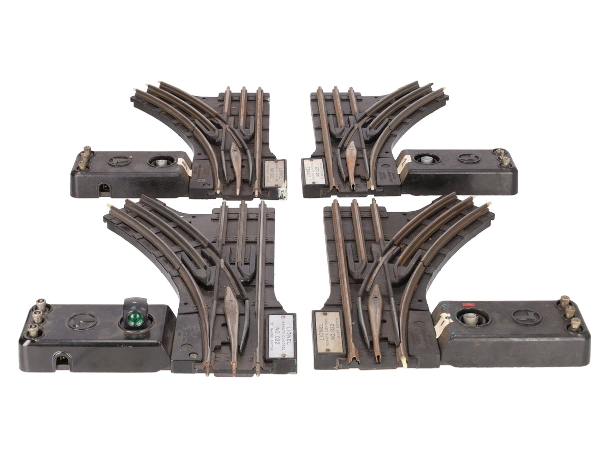 Lionel O22 Vintage O Left-Hand & Right-Hand Electric Remote Switches [4]