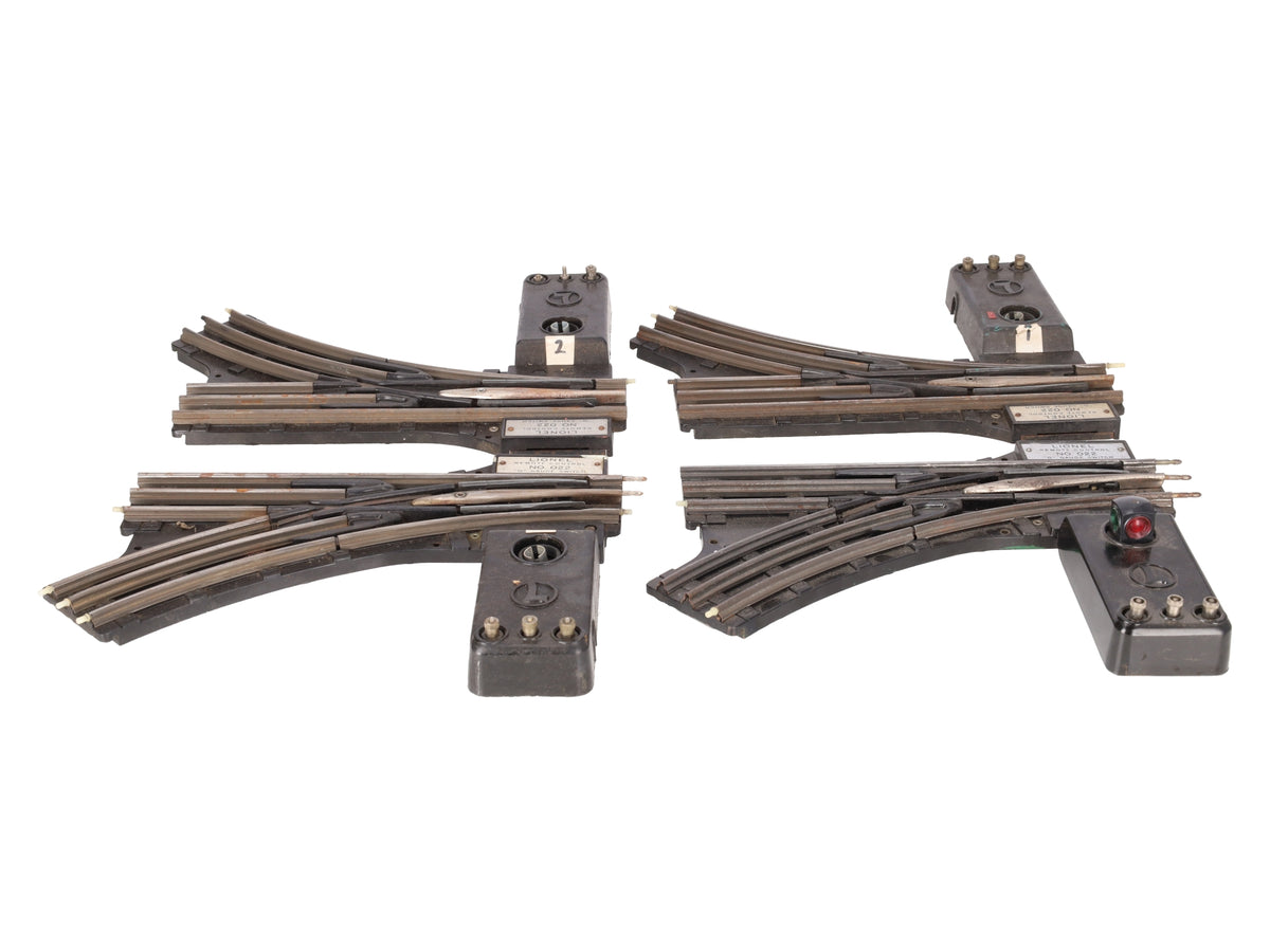 Lionel O22 Vintage O Left-Hand & Right-Hand Electric Remote Switches [4]