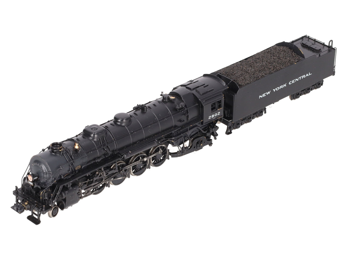 NJ Custom Brass HO New York Central 4-8-2 Steam Locomotive #2802 -Painted