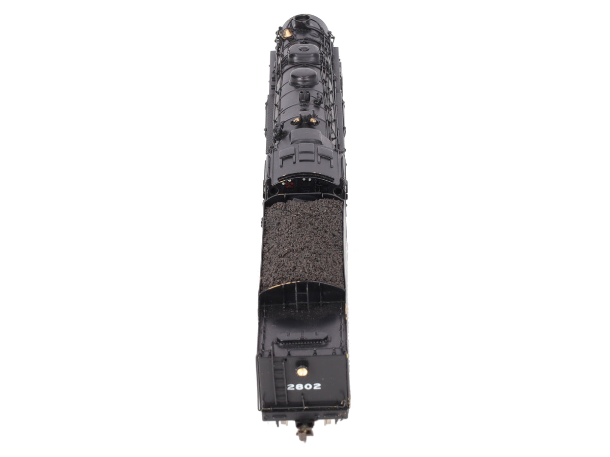 NJ Custom Brass HO New York Central 4-8-2 Steam Locomotive #2802 -Painted
