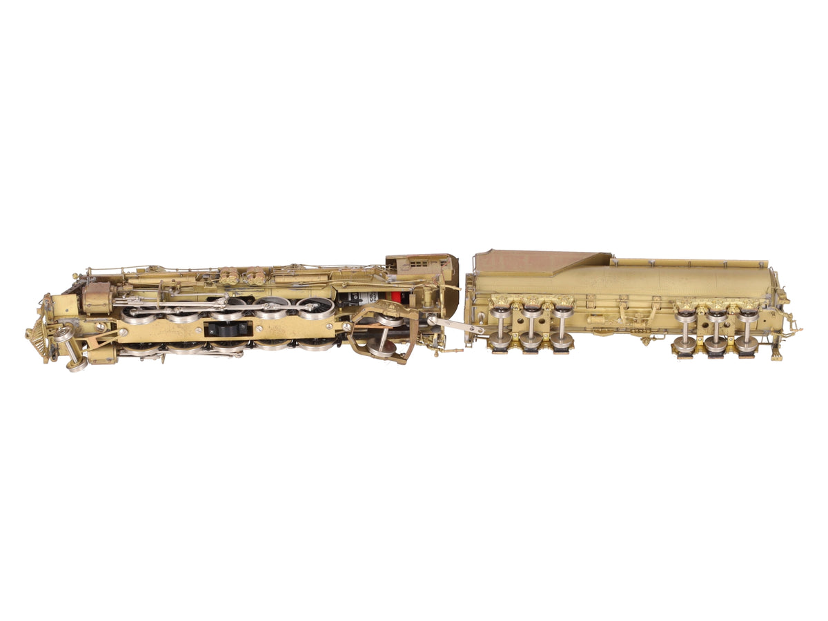 Westside Model Co. HO BRASS B&O S-1a 2-10-2 Steam Loco and Tender - Unpainted EX/Box
