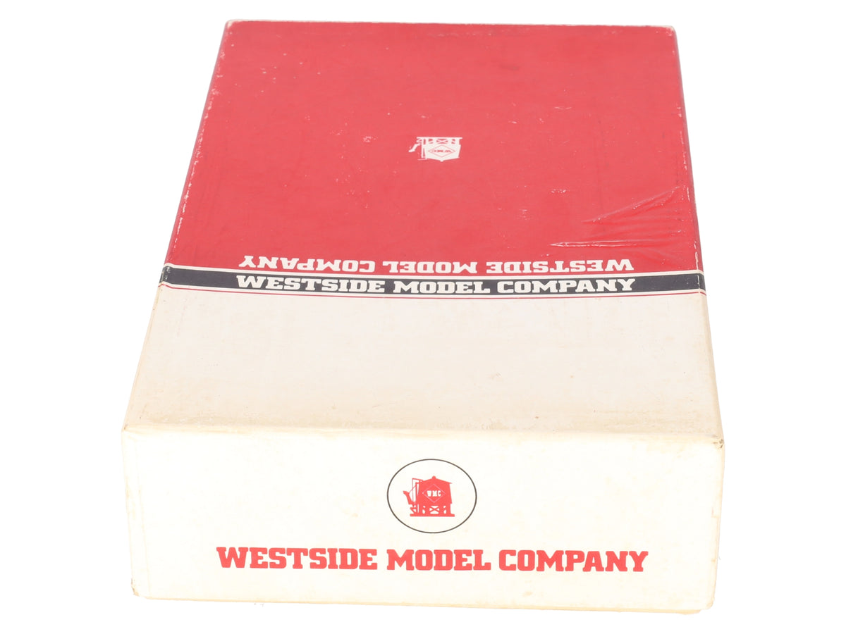 Westside Model Co. HO BRASS UP 5000 2-10-2 Steam Locomotive & Tender - Unpainted EX/Box