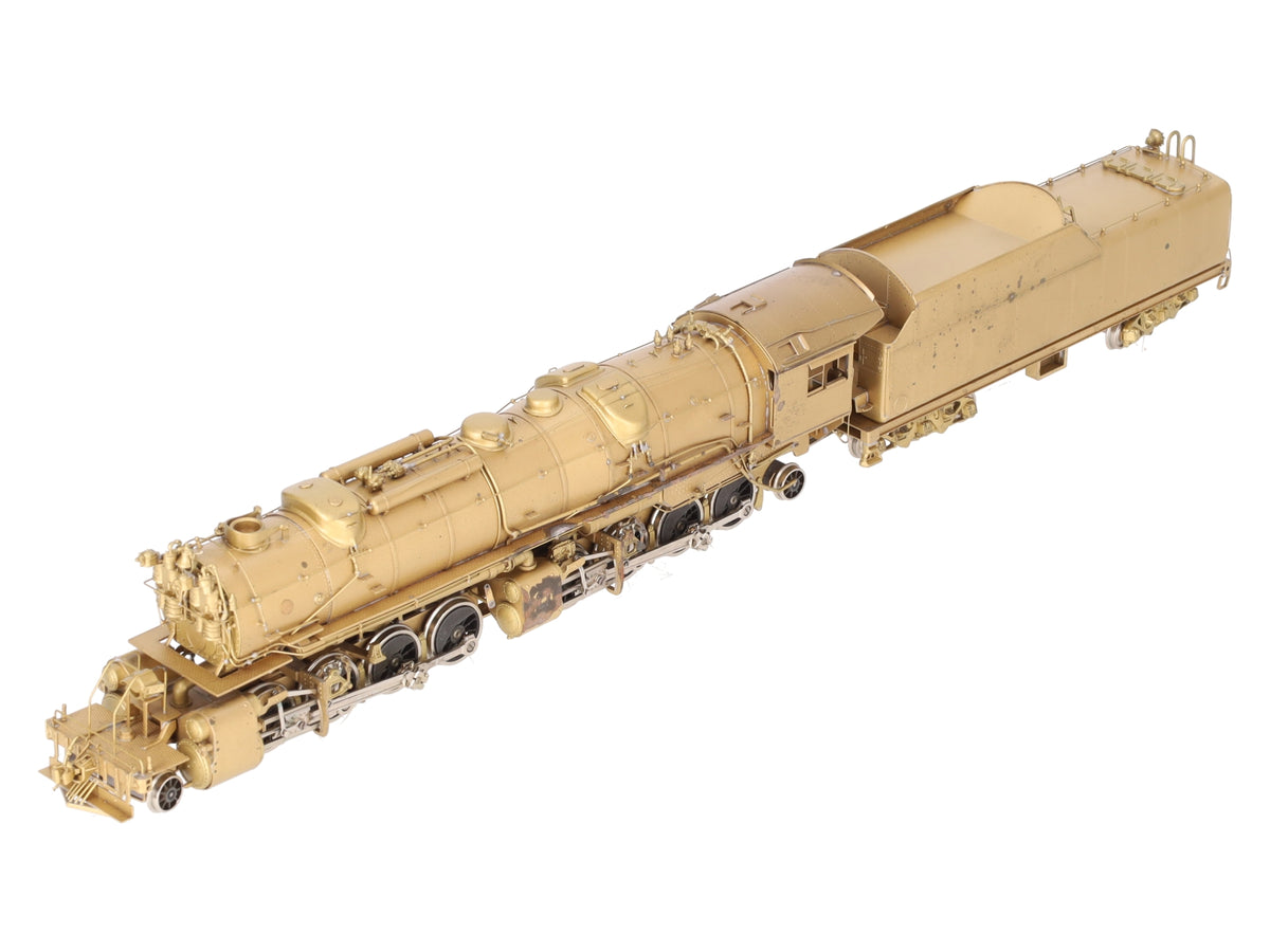 Custom NJ Brass ST-836 HO Brass PRR HH-1 2-8-8-2 Steam Loco - unpainted VG/Box