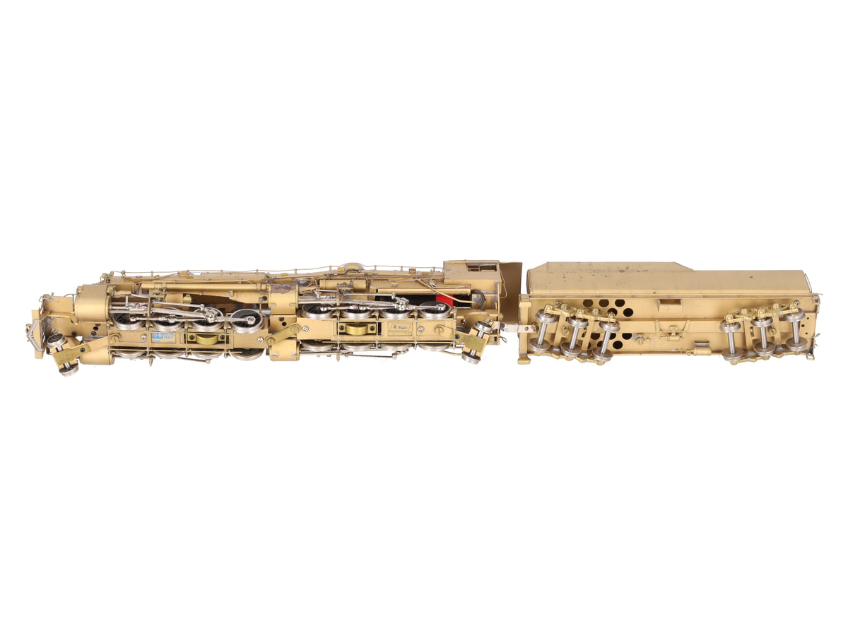 Custom NJ Brass ST-836 HO Brass PRR HH-1 2-8-8-2 Steam Loco - unpainted VG/Box