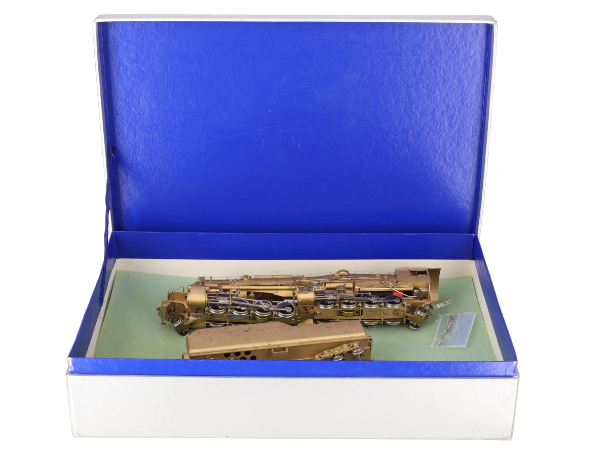 Custom NJ Brass ST-836 HO Brass PRR HH-1 2-8-8-2 Steam Loco - unpainted VG/Box