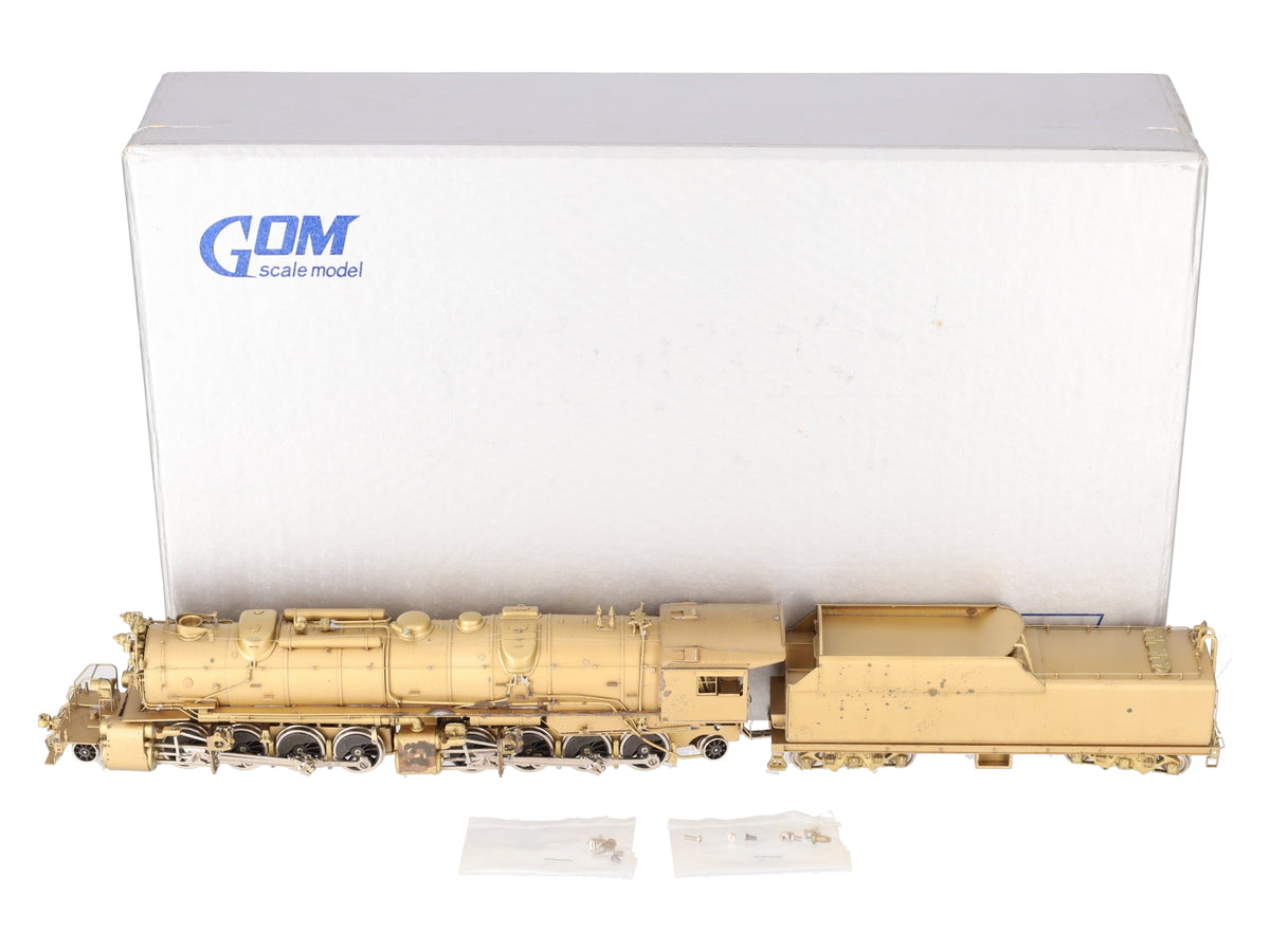 Custom NJ Brass ST-836 HO Brass PRR HH-1 2-8-8-2 Steam Loco - unpainted VG/Box