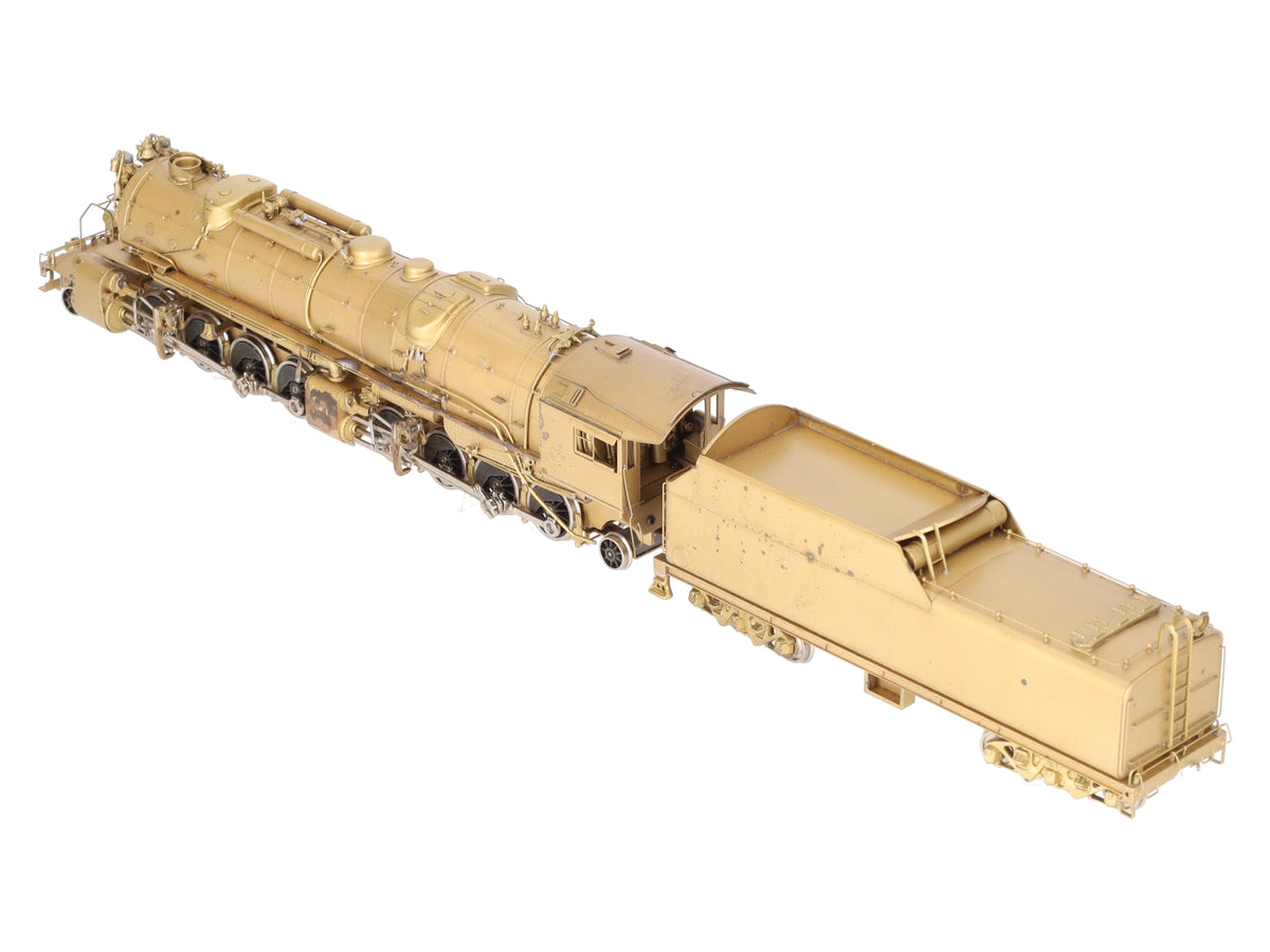 Custom NJ Brass ST-836 HO Brass PRR HH-1 2-8-8-2 Steam Loco - unpainted VG/Box