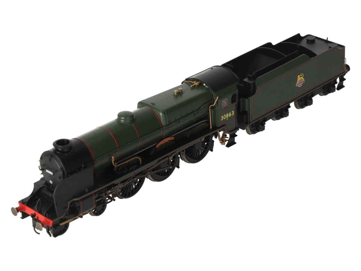 Hornby R3635 OO BR Lord Rodney Lord Nelson Steam Loco & Tender #30863 w/DCC VG/Box