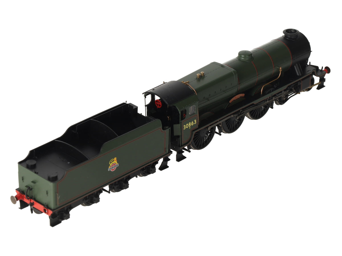 Hornby R3635 OO BR Lord Rodney Lord Nelson Steam Loco & Tender #30863 w/DCC VG/Box