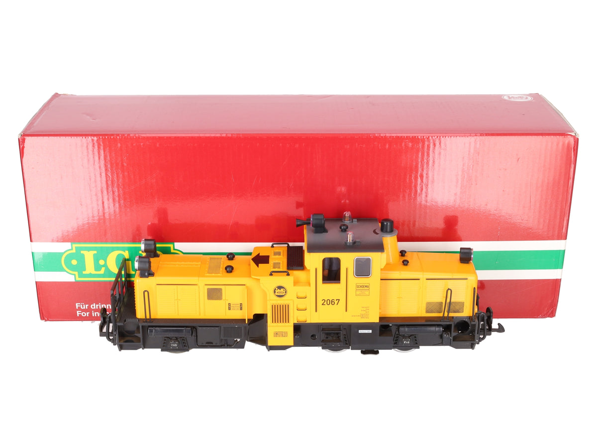 LGB 20670 G Scale Track Cleaning Diesel Locomotive #2067 VG/Box