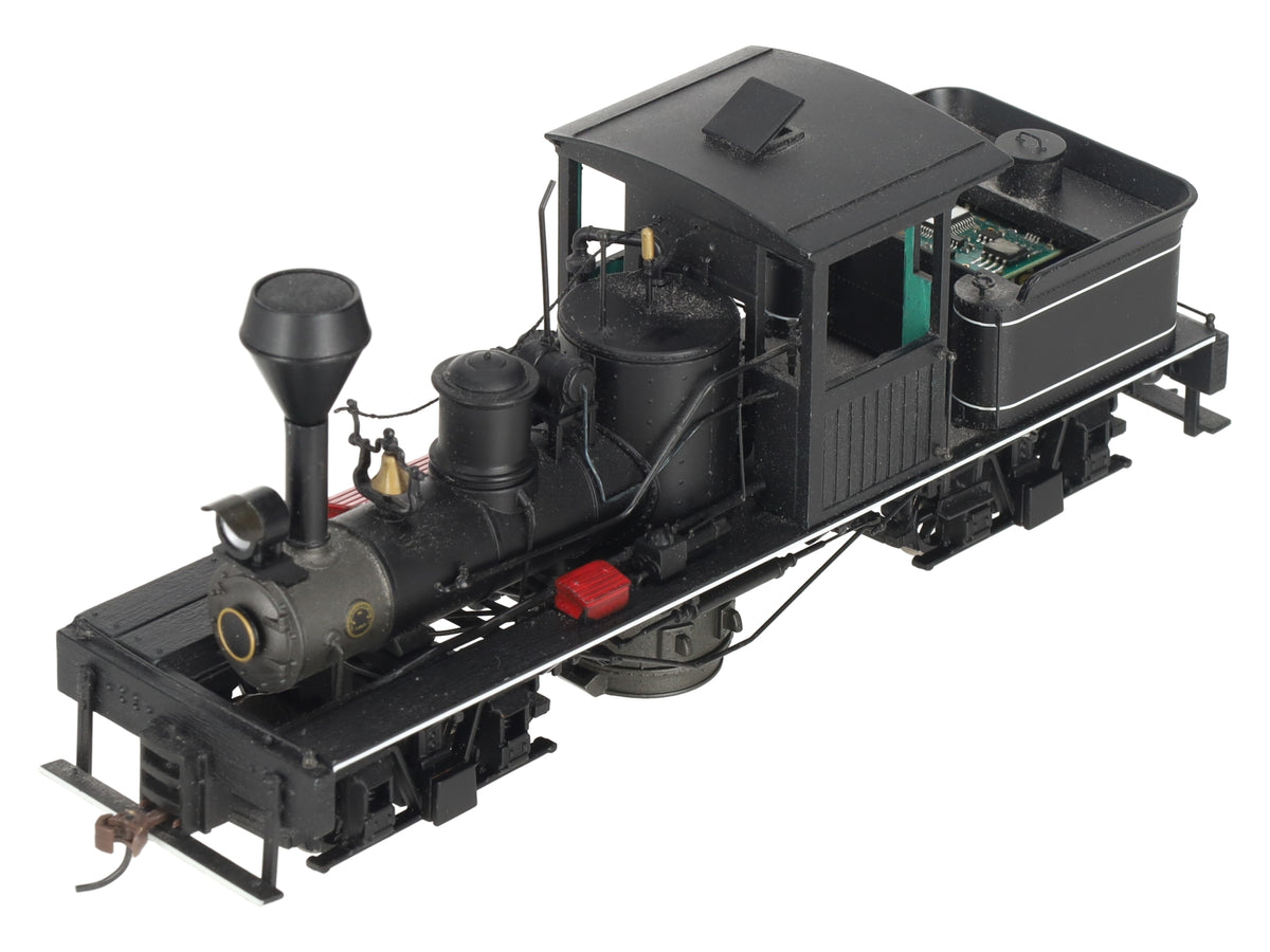 Bachmann 28502 On30 Painted, Unlettered T-Boiler Two-Truck Shay w/Sound & DCC EX/Box