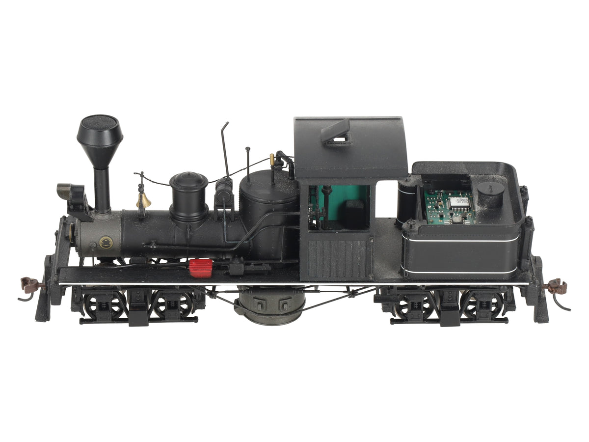 Bachmann 28502 On30 Painted, Unlettered T-Boiler Two-Truck Shay w/Sound & DCC EX/Box