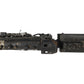 O 2-Rail BRASS 4-4-2 Steam Locomotive & Tender - Painted