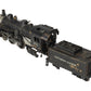 O 2-Rail BRASS 4-4-2 Steam Locomotive & Tender - Painted
