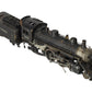 O 2-Rail BRASS 4-4-2 Steam Locomotive & Tender - Painted