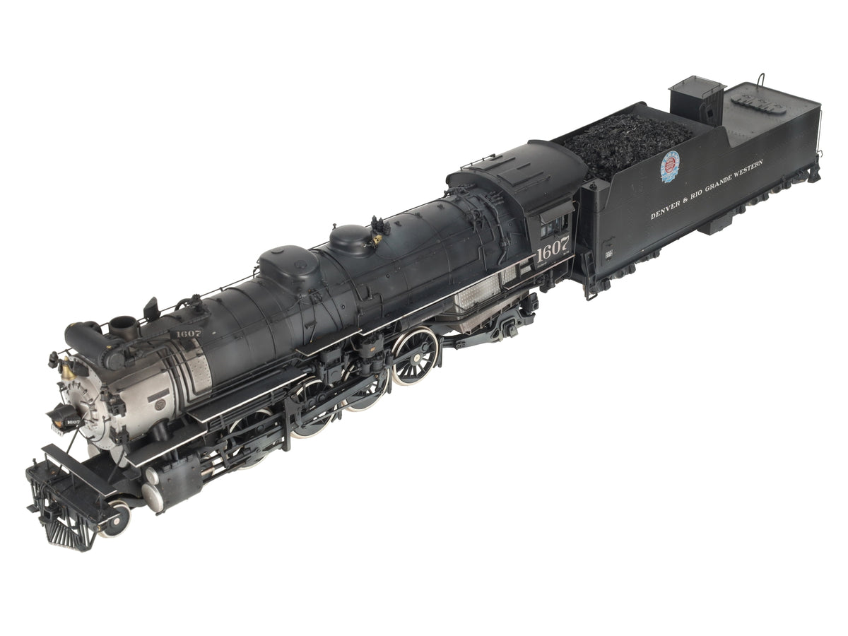 Westside Model Co. O Scale BRASS D&RGW 4-8-2 M75 Steam Locomotive #1607 (2-Rail)/Box