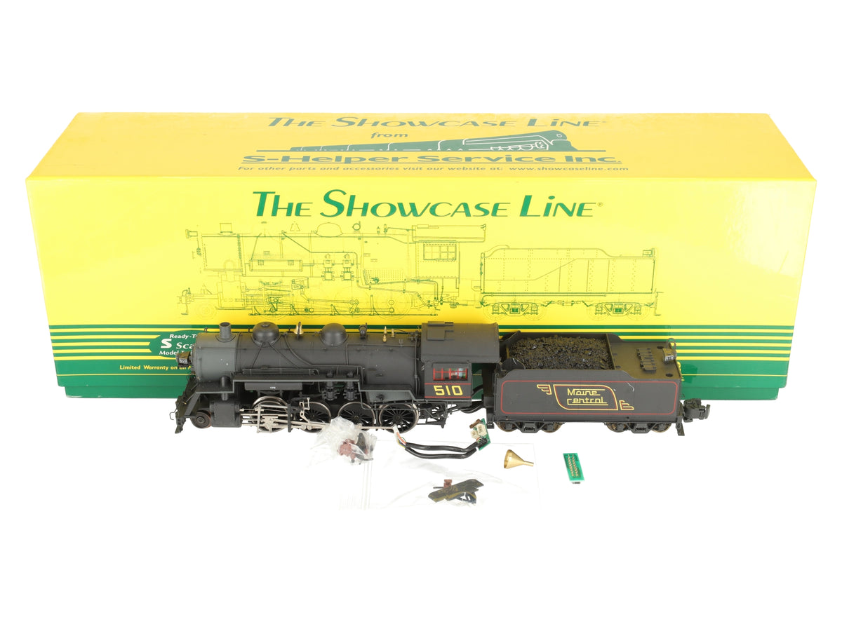 S-Helper Service 1060 S Gauge MEC 2-8-0 Steam Locomotive #1 VG/Box