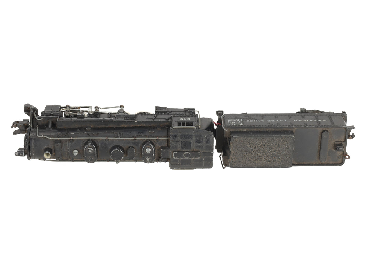American Flyer 346 Vintage S Nickel Plate Road Steam Locomotive & Tender