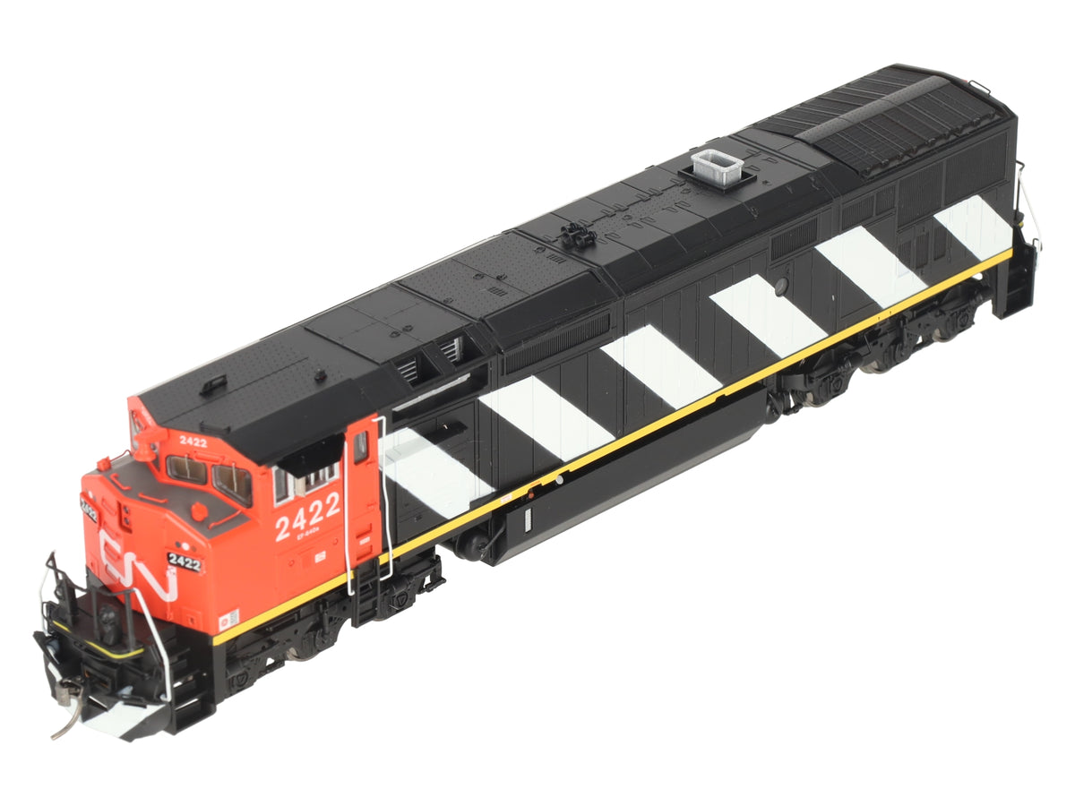 Rapido Trains 400504 HO Canadian National DASH 8-40CM Engine #2422 w/DCC/Sound EX/Box