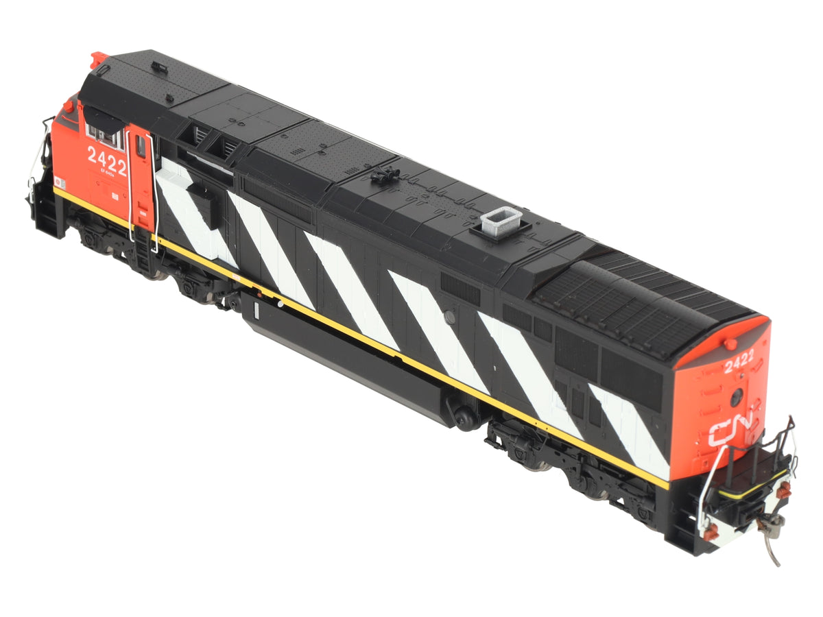 Rapido Trains 400504 HO Canadian National DASH 8-40CM Engine #2422 w/DCC/Sound EX/Box