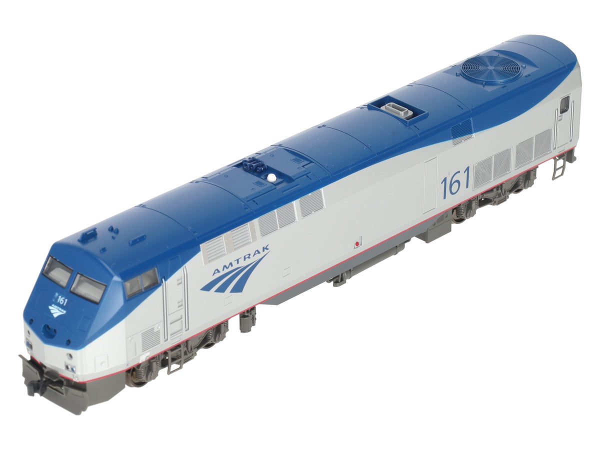 Kato 37-6102-ST HO Amtrak Phase VB Diesel Loco w/ SoundTraxx & Tsunami DCC #161 EX/Box