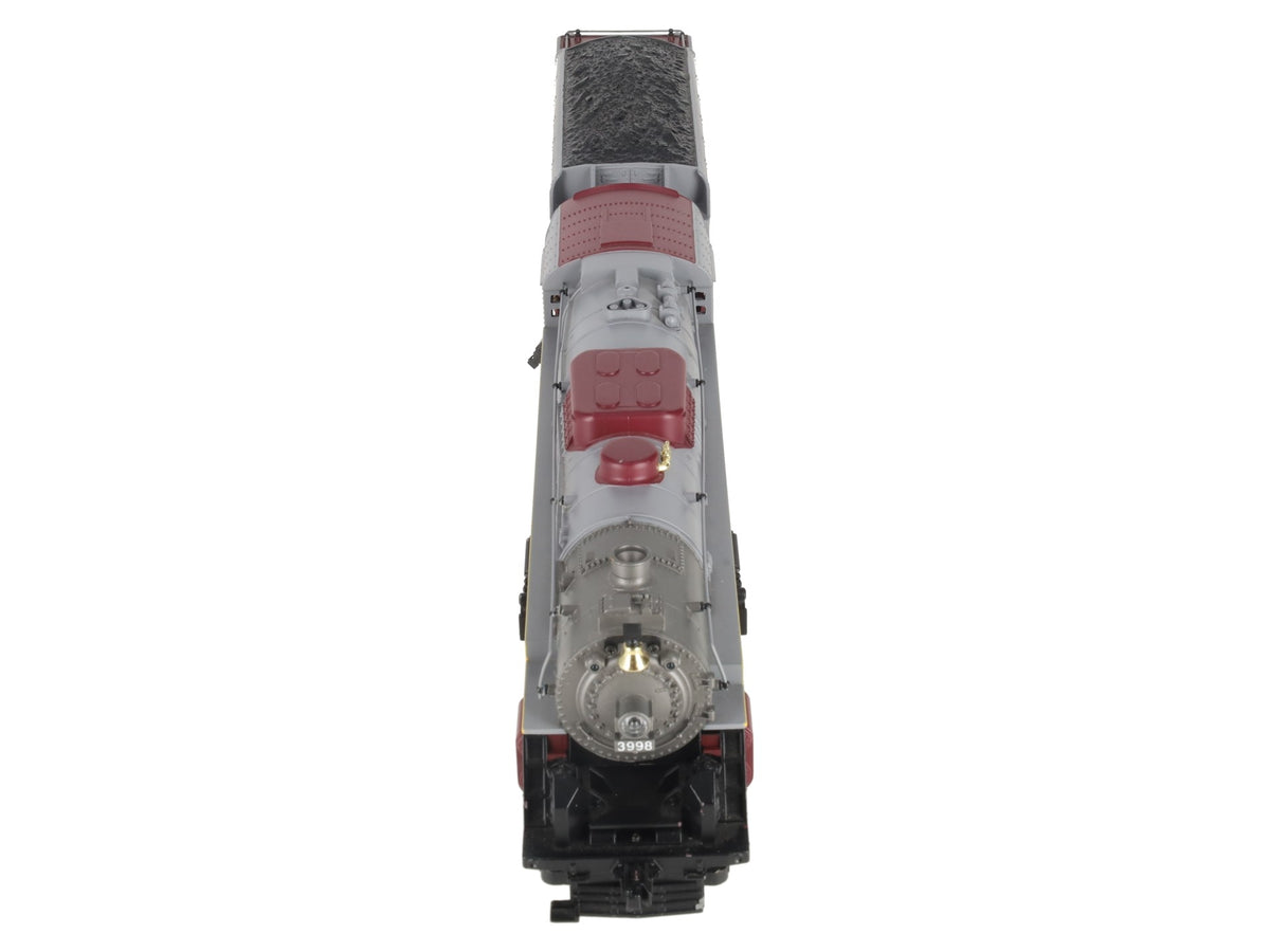 MTH 30-1295-1 O Canadian Pacific 4-8-2 Steam Locomotive & Tender #3998 w/PS2 LN/Box
