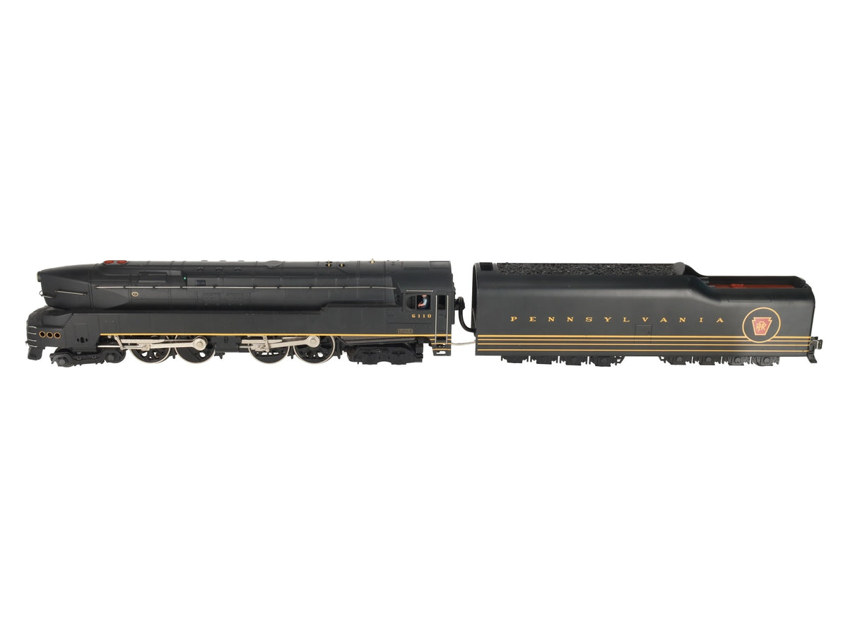 MTH 20-3043-1 O PRR 4-4-4-4 T-1 Duplex Steam Locomotive & Tender w/PS1 #6110 EX