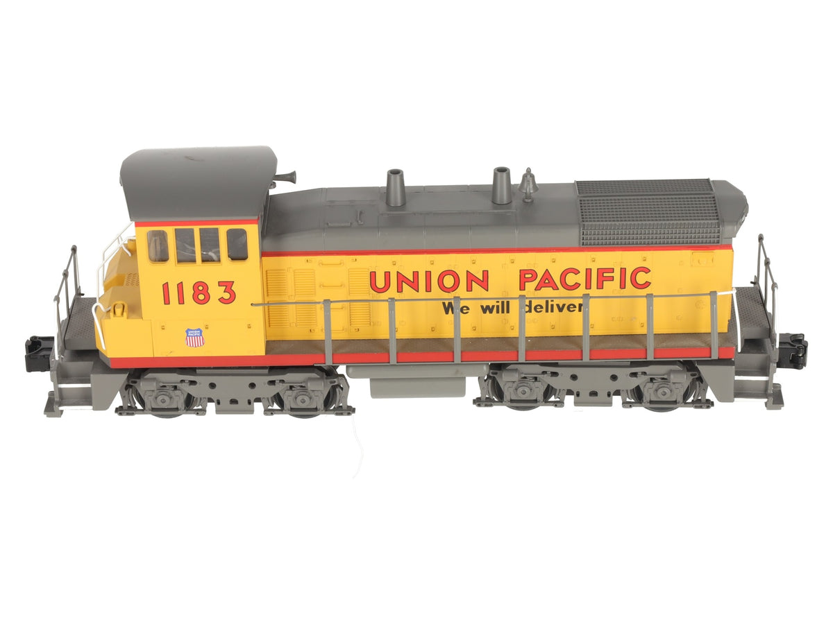 MTH 30-2215-1 O Gauge Union Pacific SW1500 Diesel Switcher w/PS2 #1183 EX/Box
