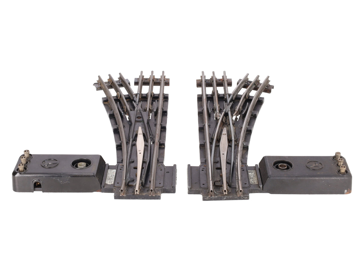 Lionel 721 Vintage O Prewar RH/LH O72 Manual Switches (Pair) VG
