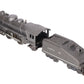 Marx 666 Vintage O 2-4-2 Diecast Steam Locomotive & Santa Fe Tender