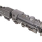 Marx 666 Vintage O 2-4-2 Diecast Steam Locomotive & Santa Fe Tender
