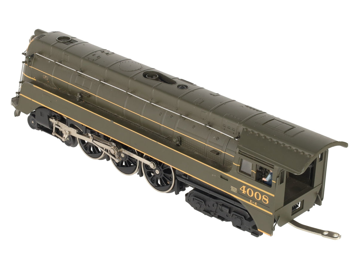 MTH 20-3298-1 O Gauge CNW 4-6-4 E-4 Steam Engine w/PS2 (Hi-Rail Wheels) #4003 VG