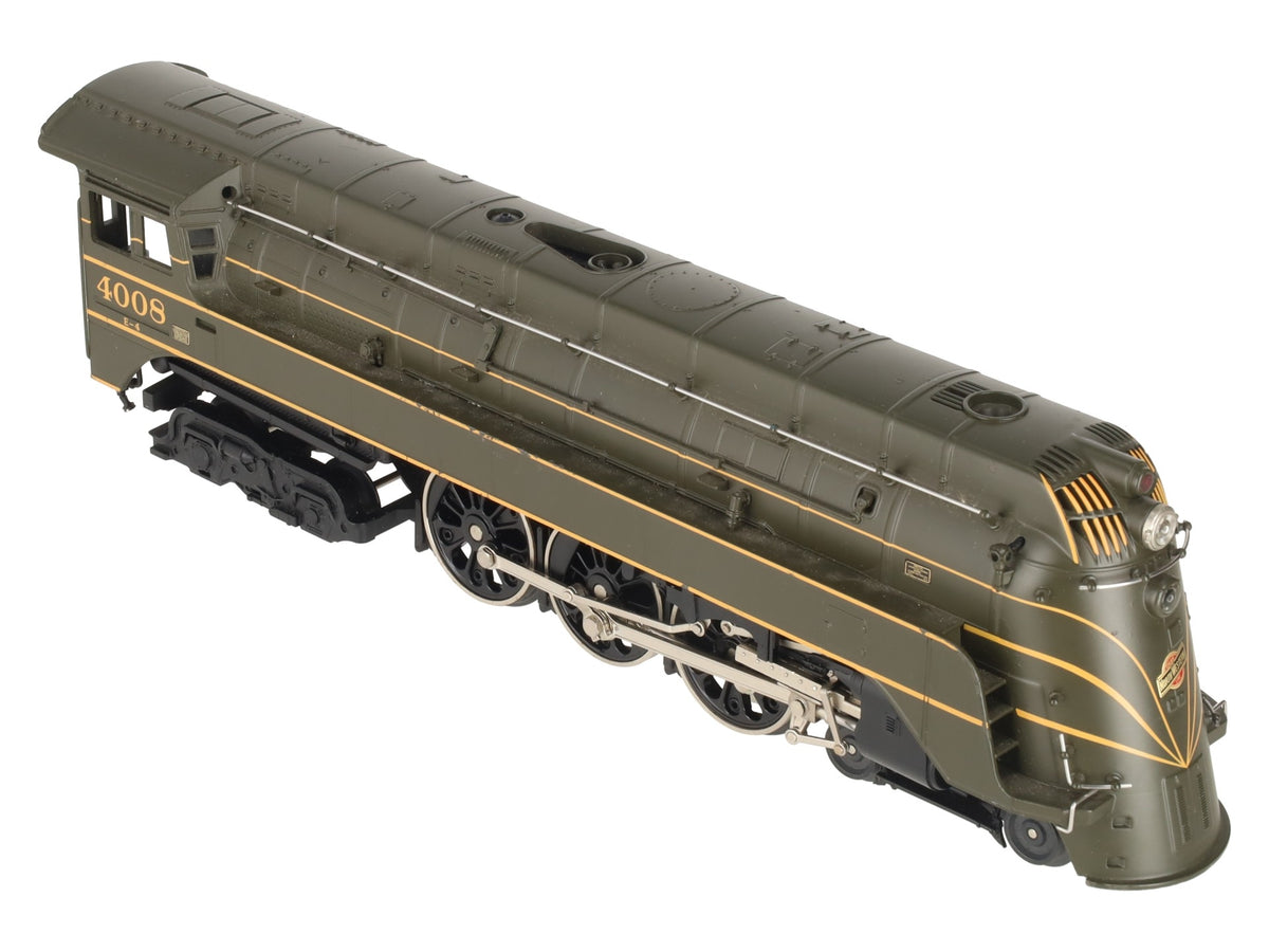 MTH 20-3298-1 O Gauge CNW 4-6-4 E-4 Steam Engine w/PS2 (Hi-Rail Wheels) #4003 VG
