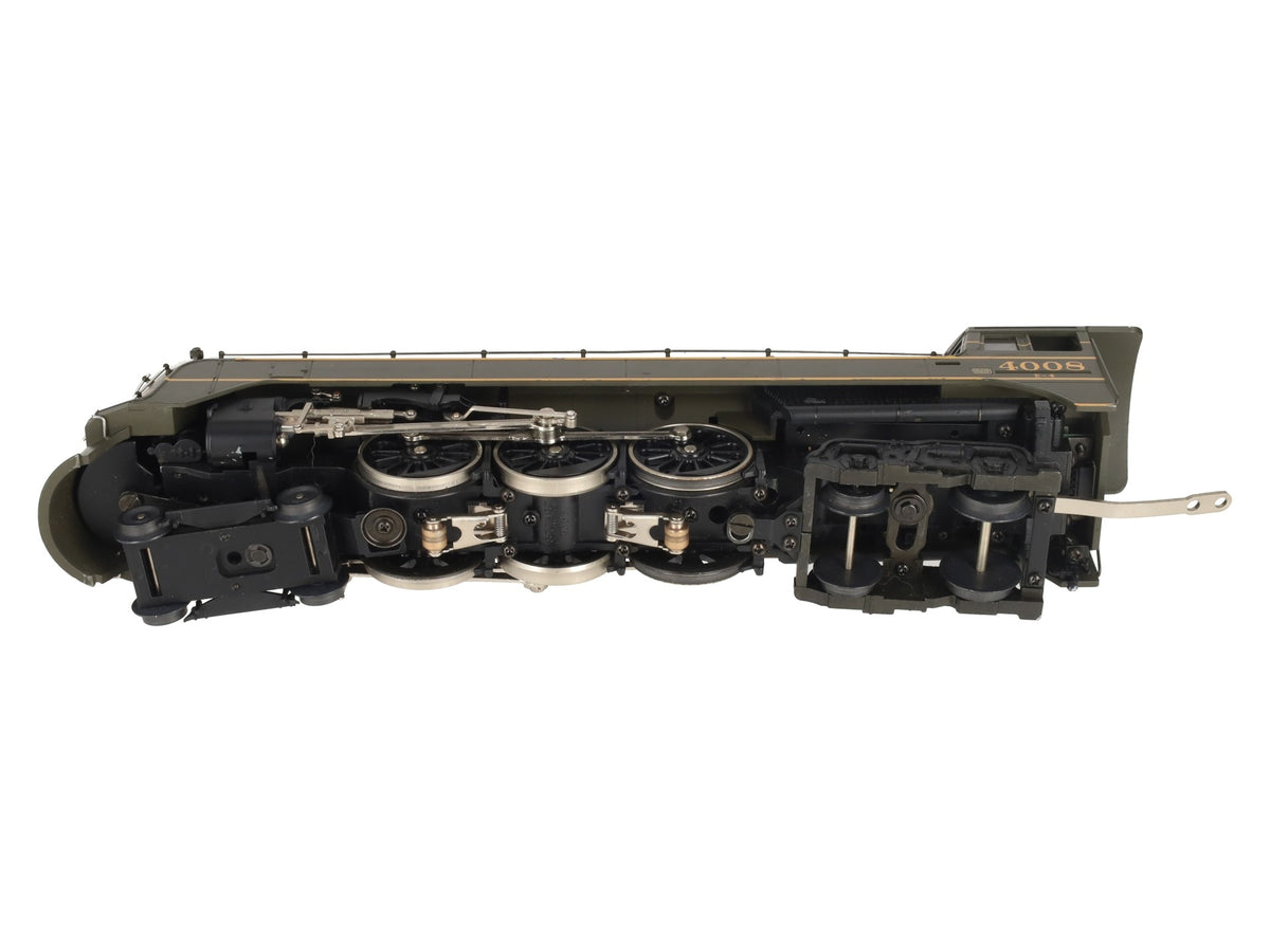 MTH 20-3298-1 O Gauge CNW 4-6-4 E-4 Steam Engine w/PS2 (Hi-Rail Wheels) #4003 VG