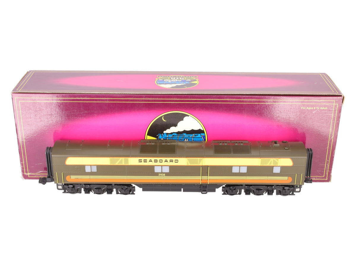 MTH 20-2454-3 O Seaboard E-6 B-Unit Diesel Engine #3108 LN/Box