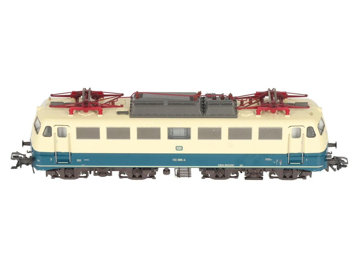 Trix 22825 HO Scale DB Electric Locomotive #110 389-4 w/ DCC LN