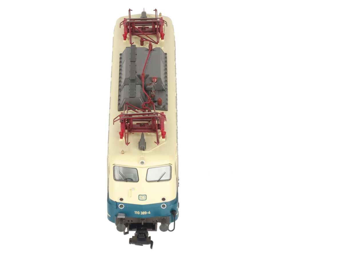 Trix 22825 HO Scale DB Electric Locomotive #110 389-4 w/ DCC LN