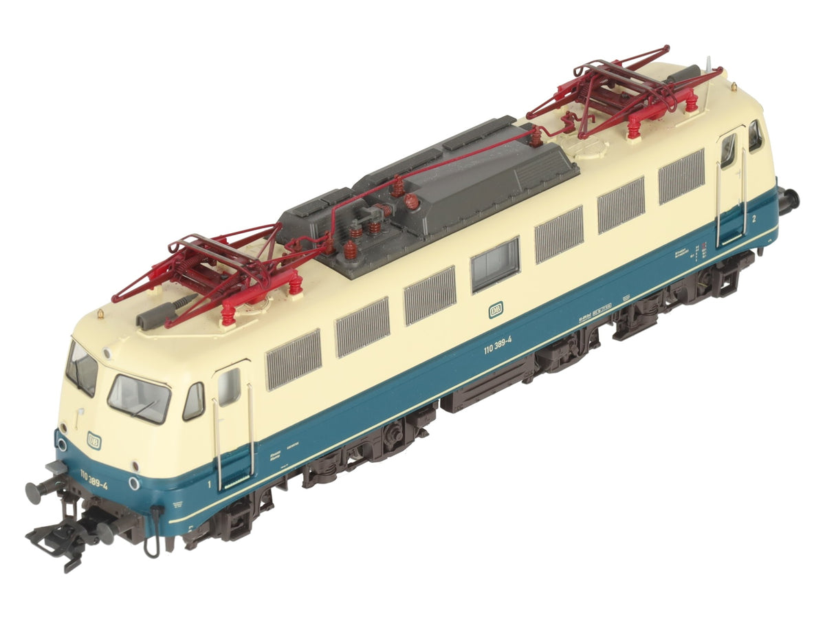 Trix 22825 HO Scale DB Electric Locomotive #110 389-4 w/ DCC LN