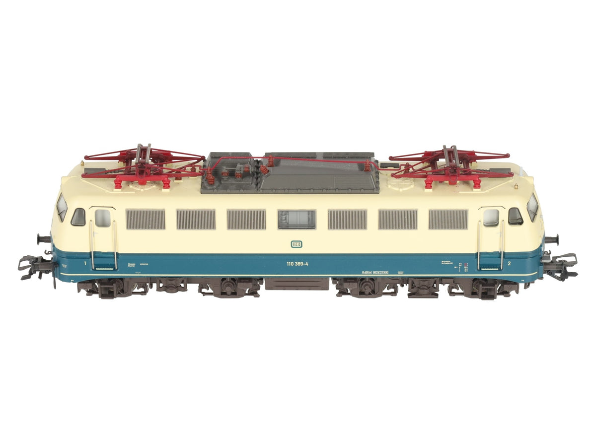 Trix 22825 HO Scale DB Electric Locomotive #110 389-4 w/ DCC LN